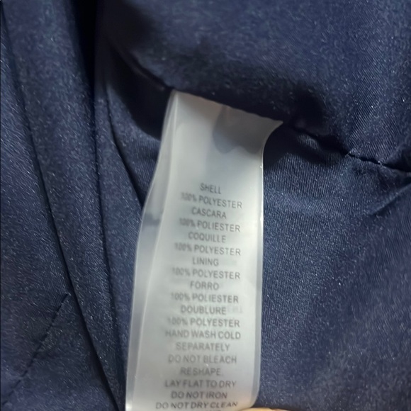 Vince Camuto Blue Midi Sheath Dress with Crew Neck - Picture 10 of 13